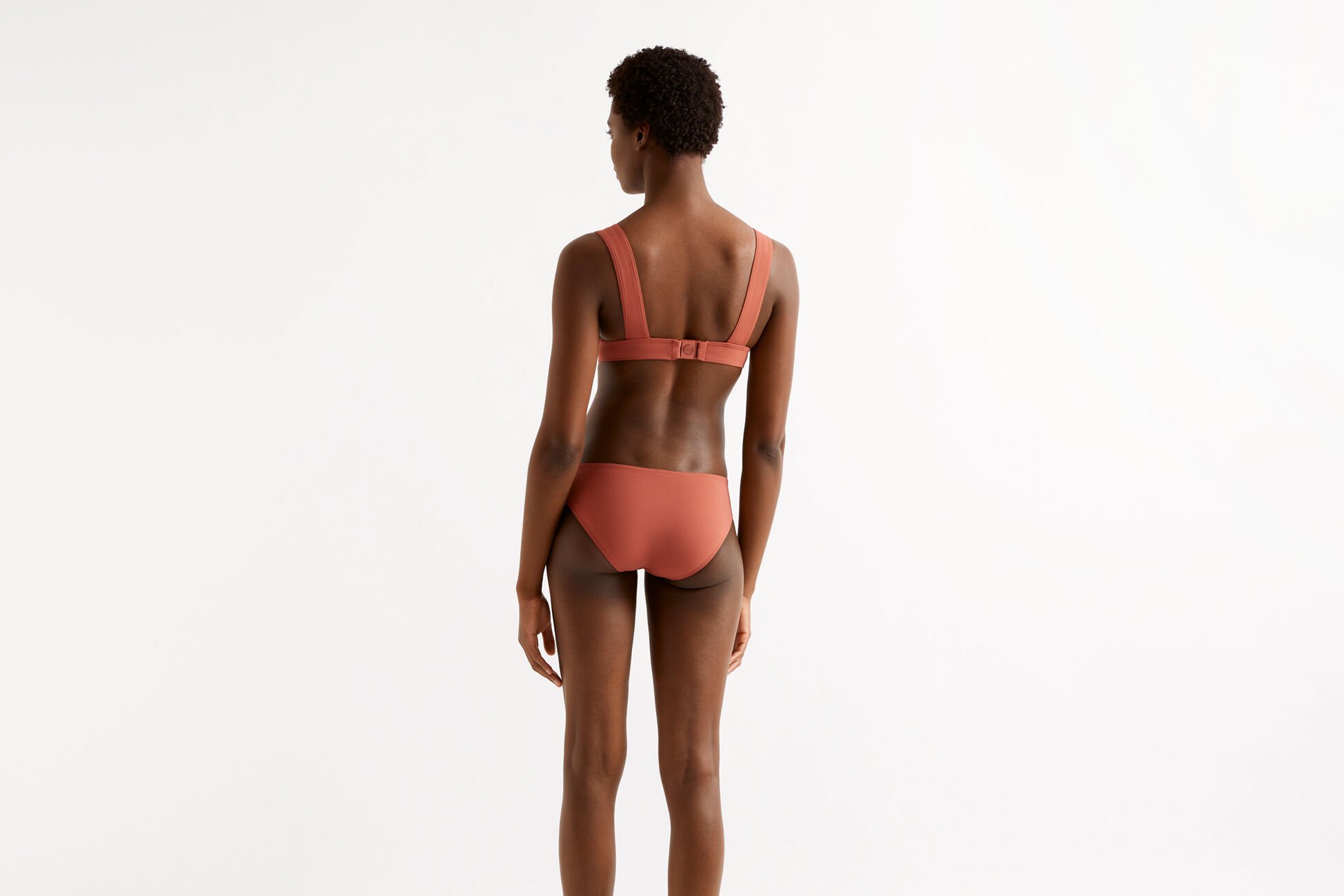Chrome Full-cup triangle bikini top standard view �