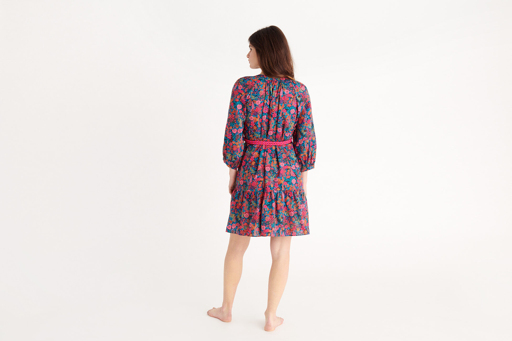 Betty Short dress Made with Liberty Fabric standard view �