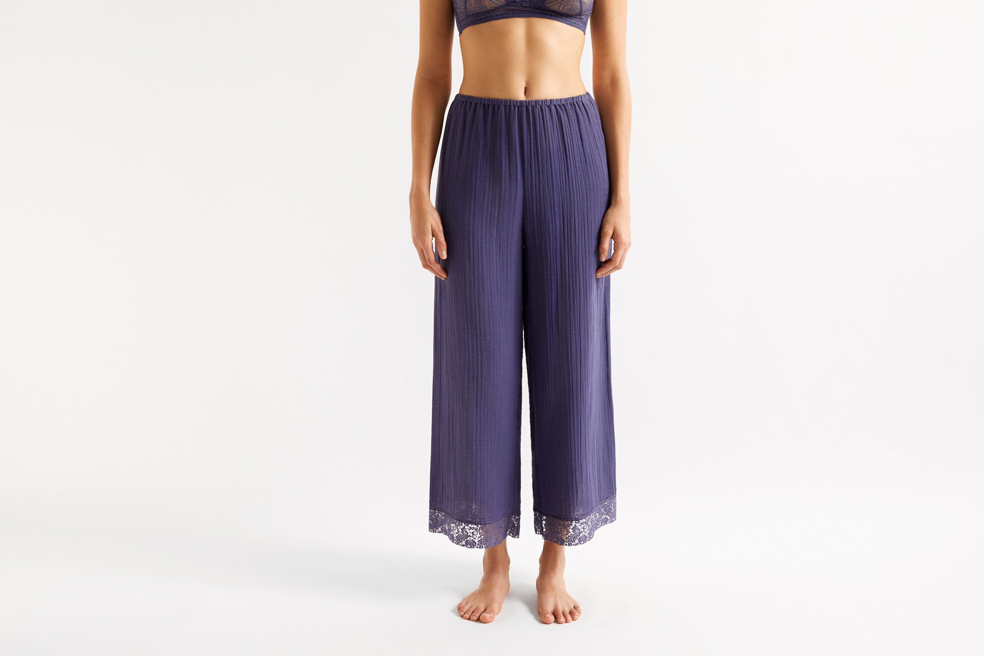 Jasmin Pantalon large vue standard NaN