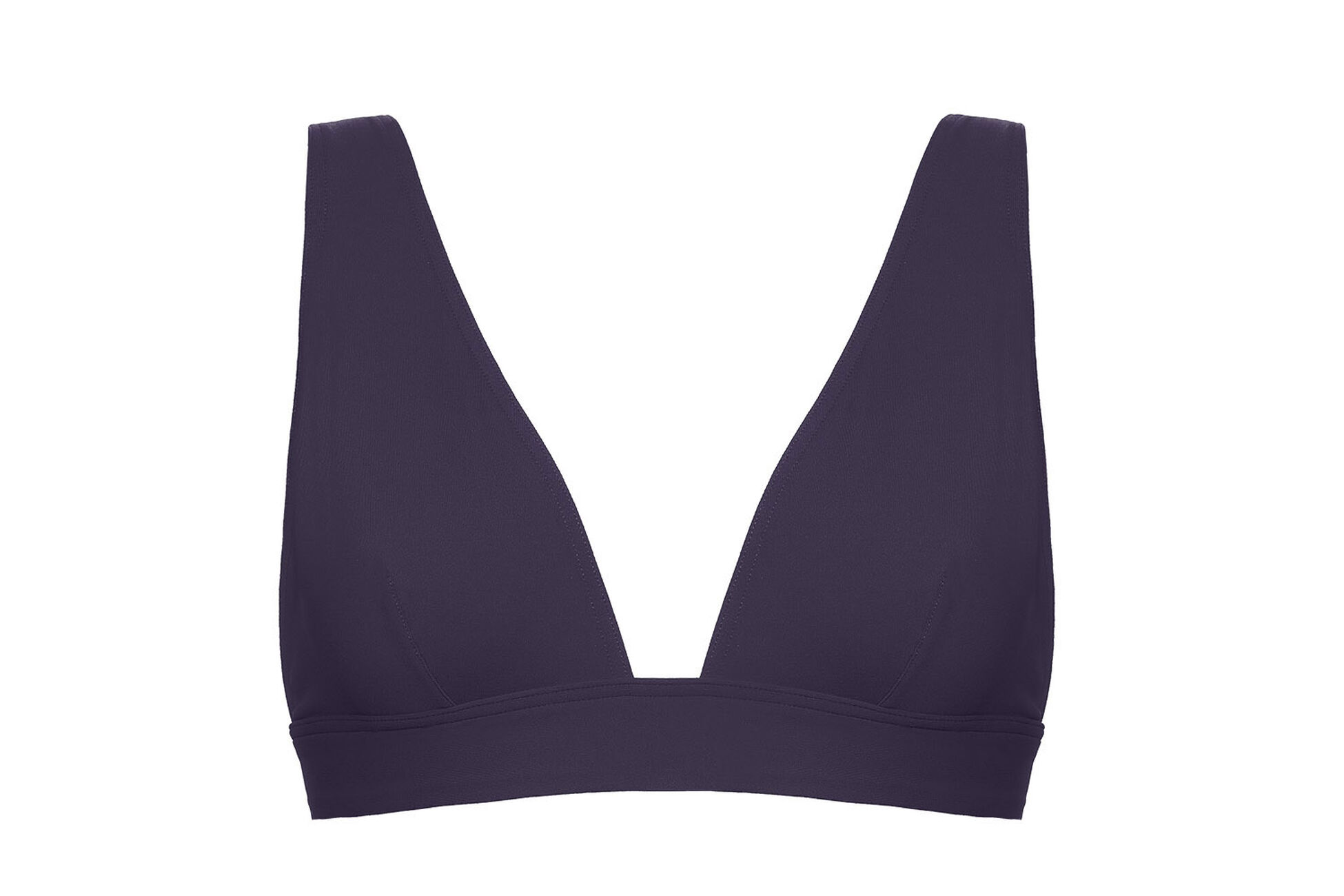 Chrome Full-cup triangle bikini top standard view NaN