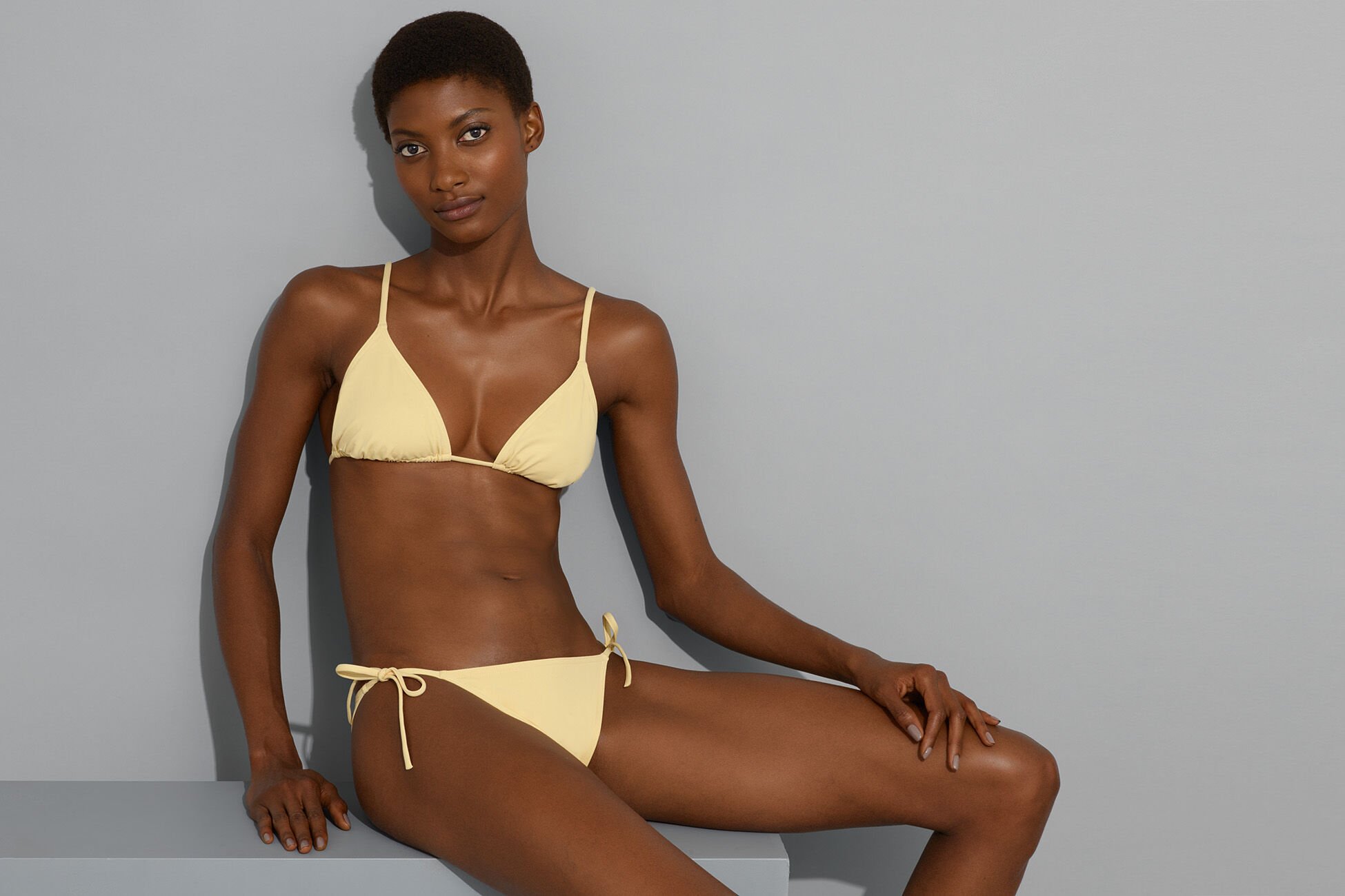 Mouna Small triangle bikini top standard view NaN