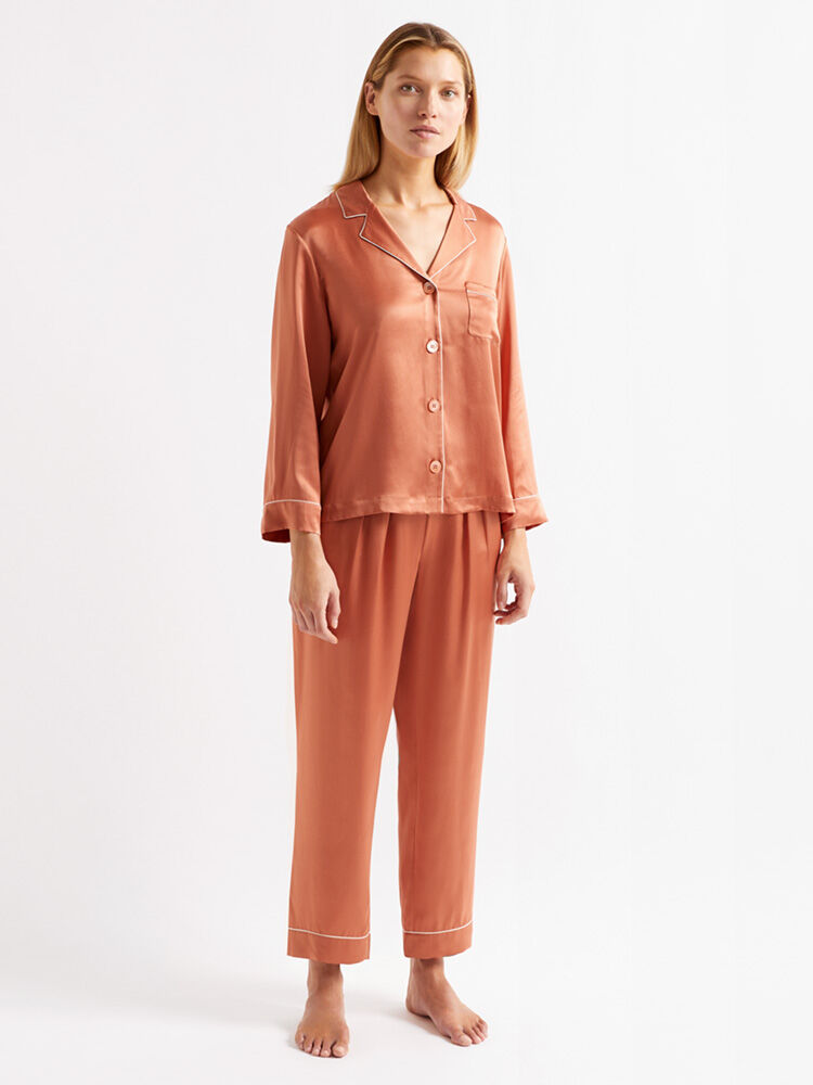 Oysho best sale silk pyjamas