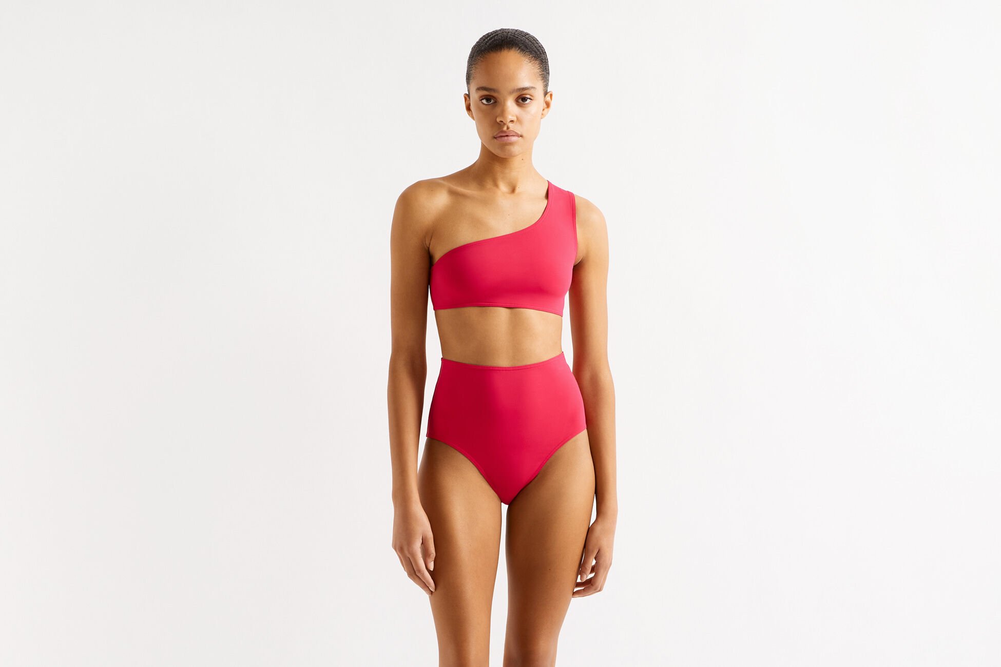 Symbole One-shoulder crop top standard view NaN