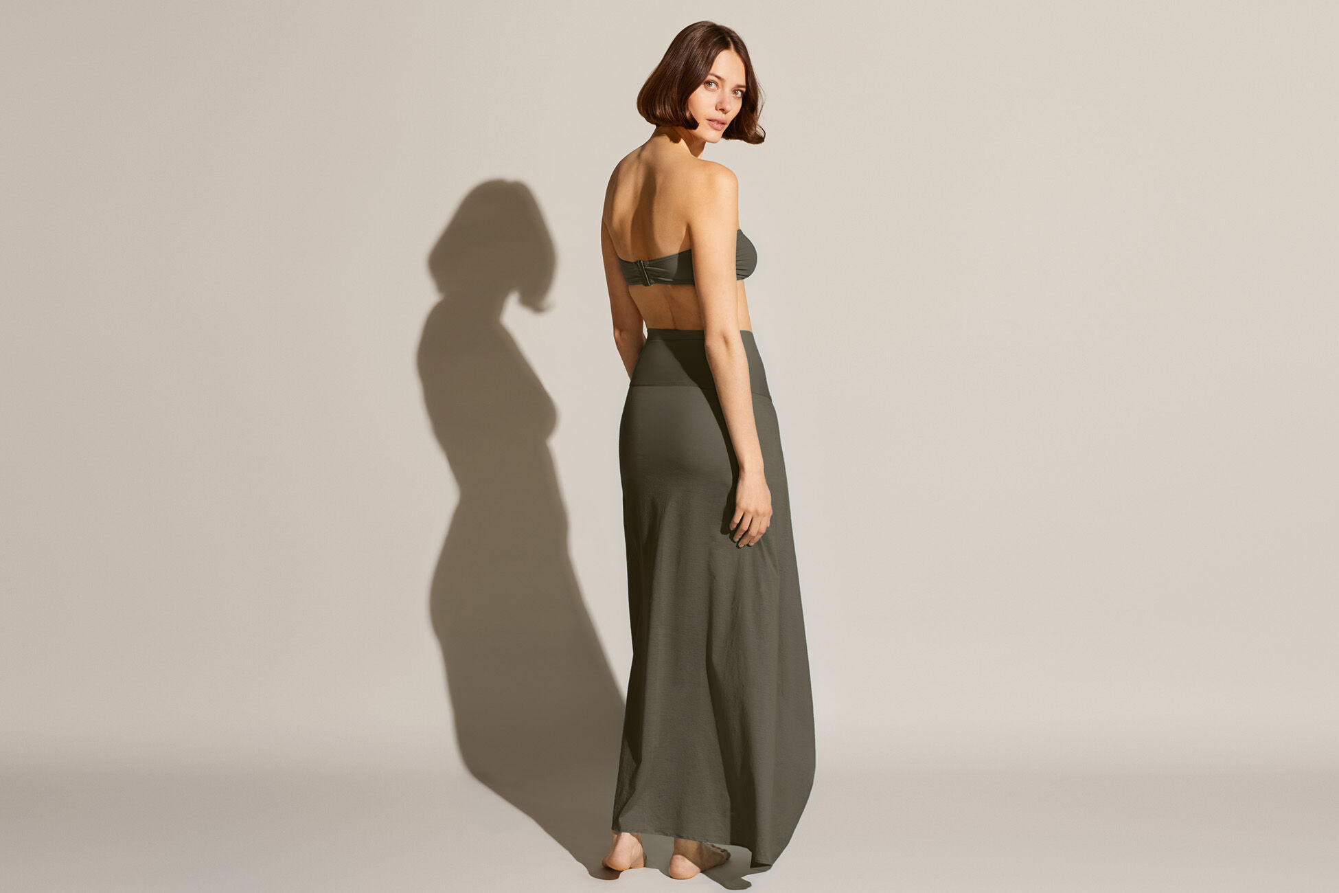 Péplum Long sarong standard view NaN