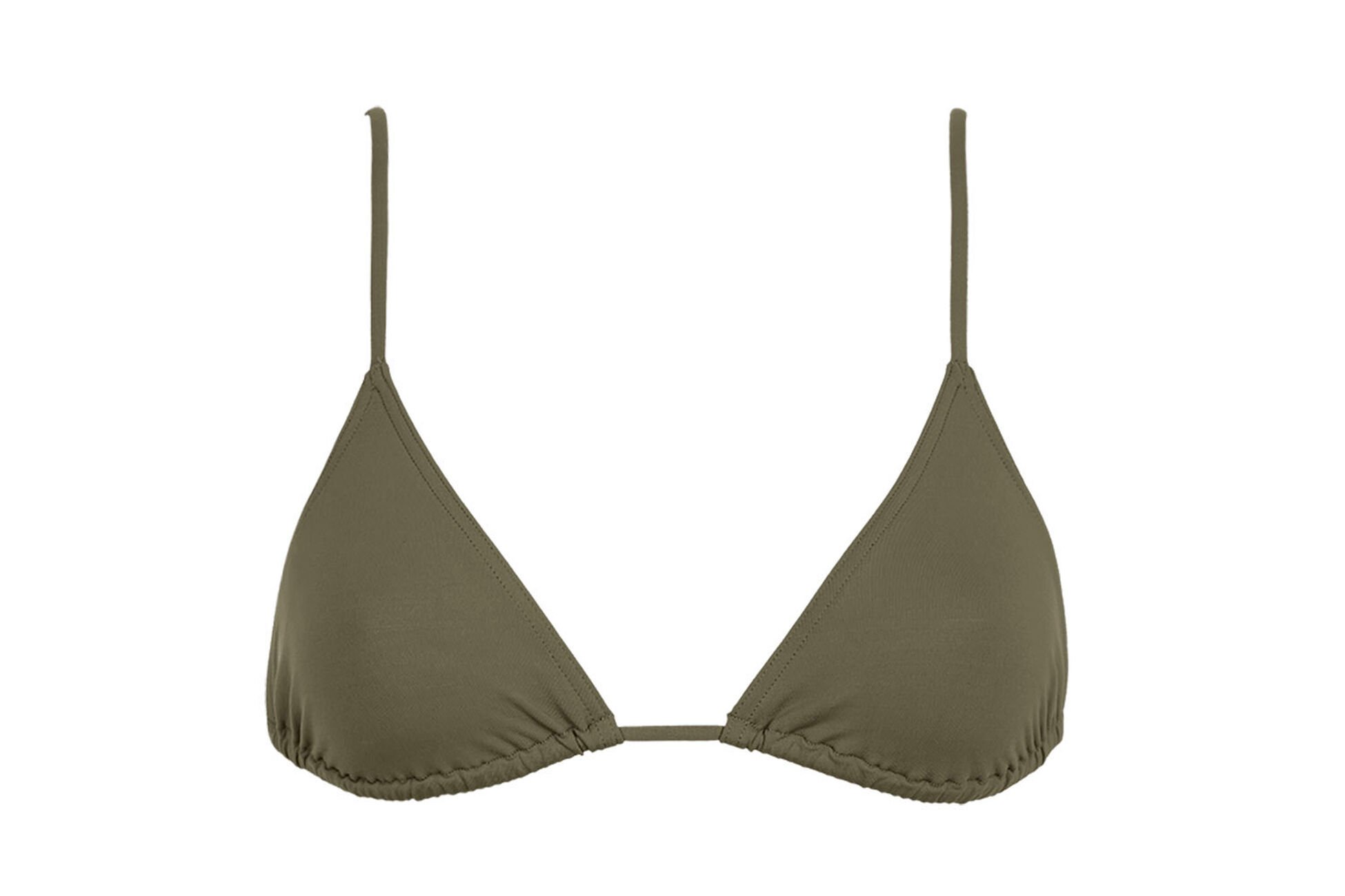 Mouna Small triangle bikini top standard view �