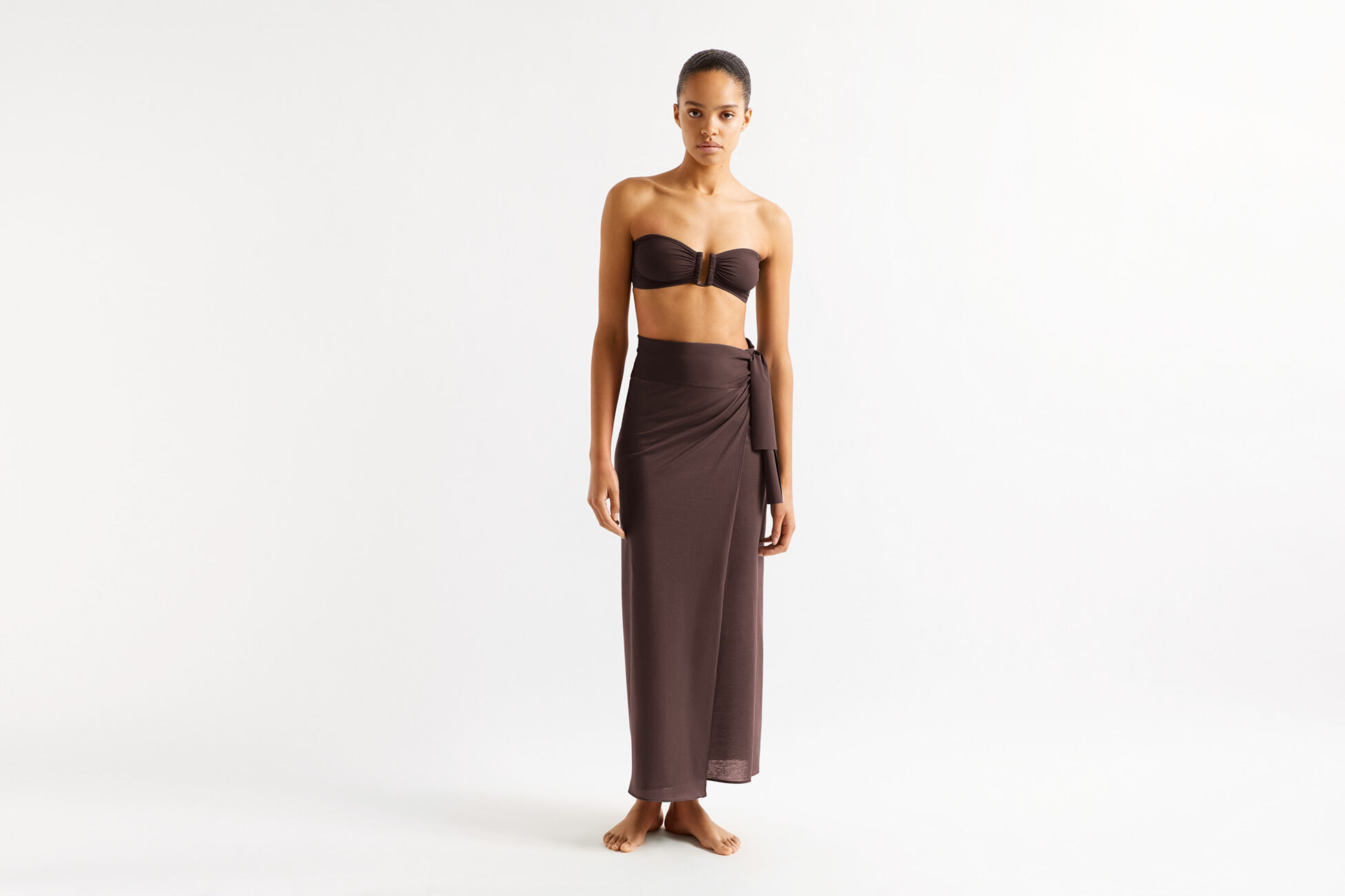 Peplum 2 Long sarong standard view NaN