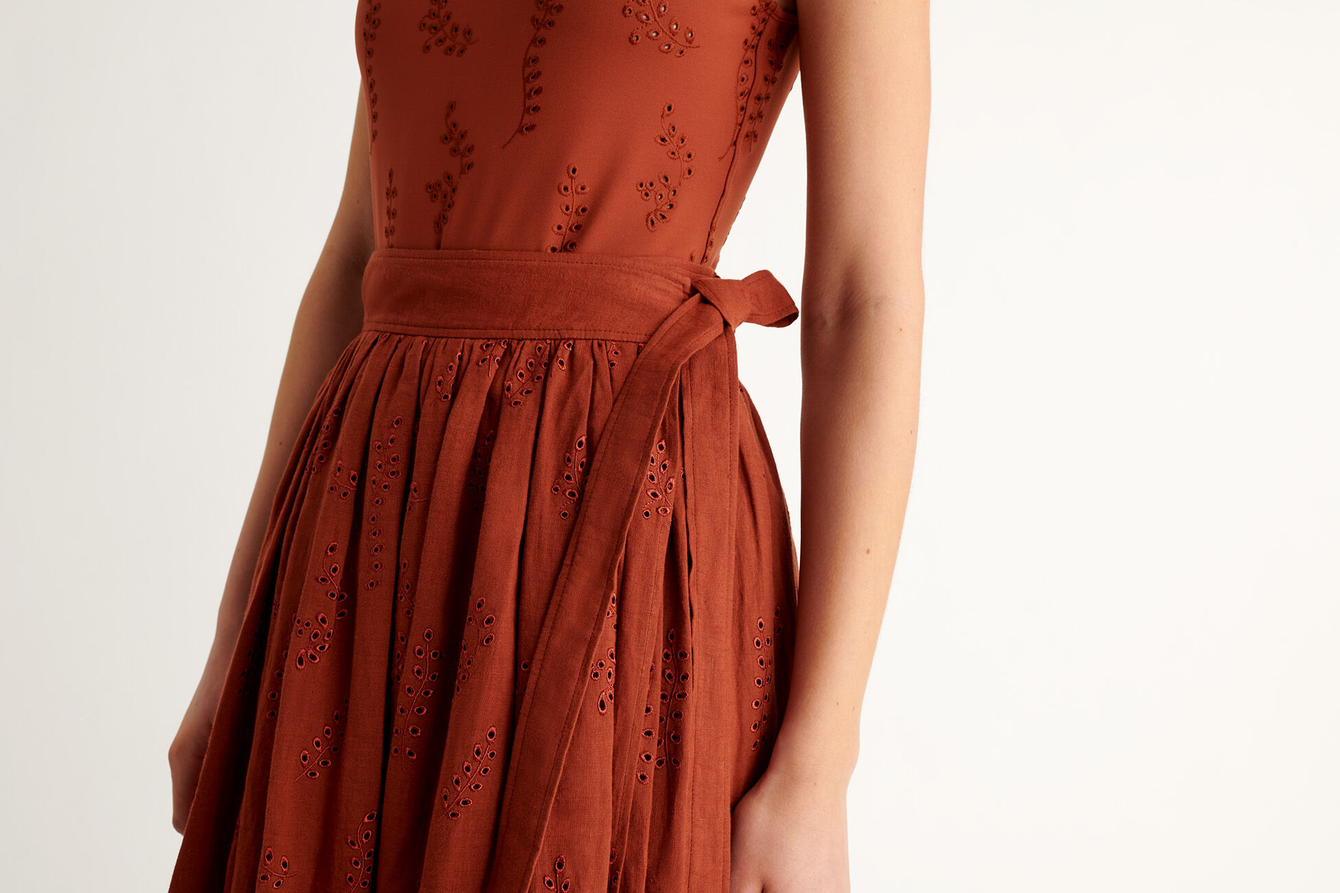 Paloma Jupe longue portefeuille vue standard NaN