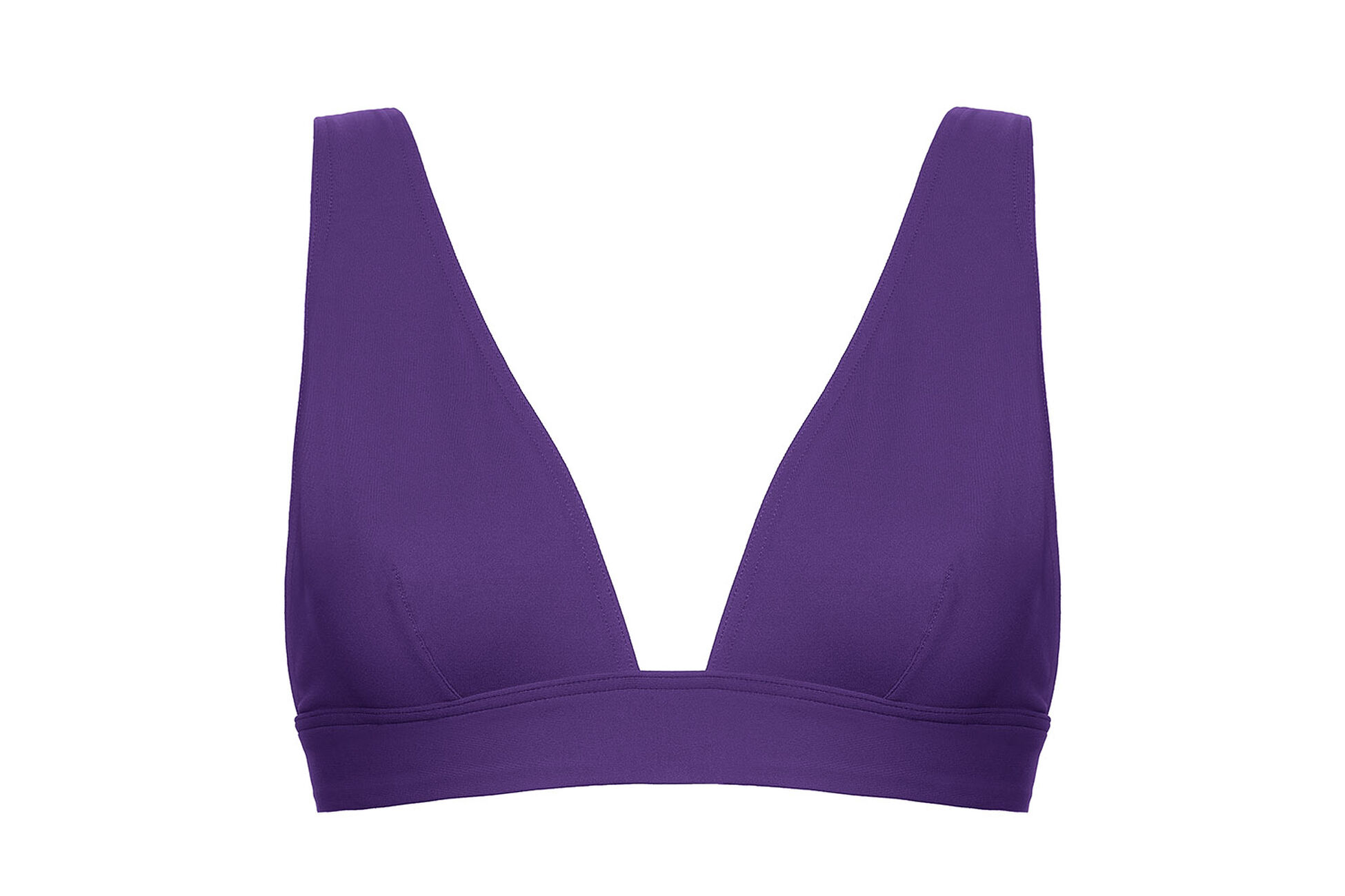 Chrome Full-cup triangle bikini top standard view �