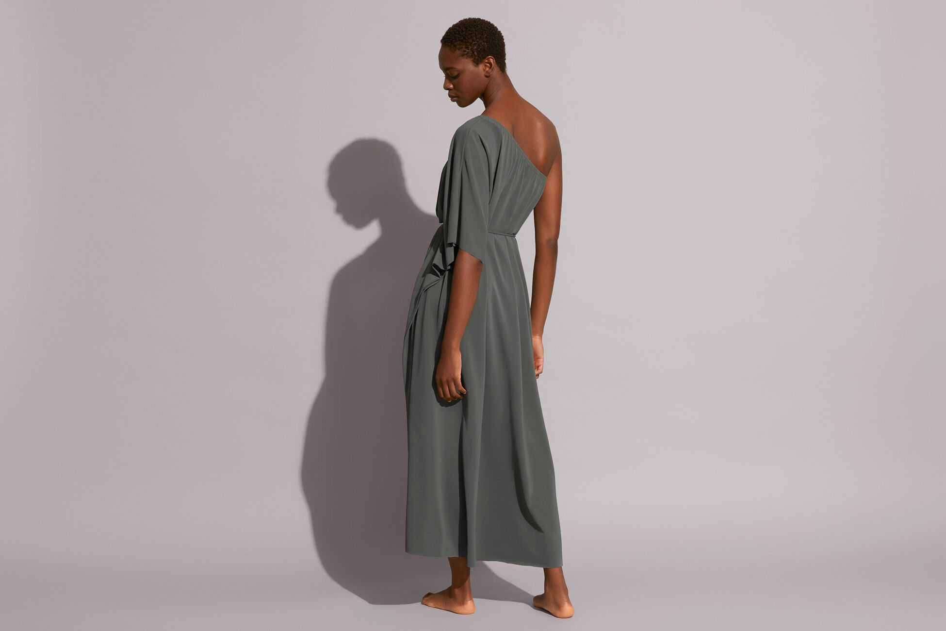 Géorgie One-shoulder long dress standard view NaN