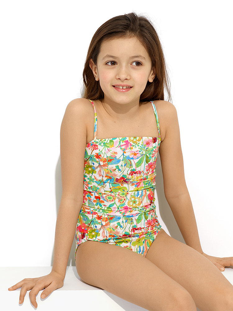 Kid Aquarelle One Piece Swimsuit Eres